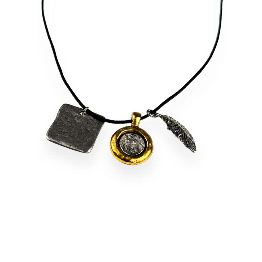 The Monotype Jasper Necklace Silver